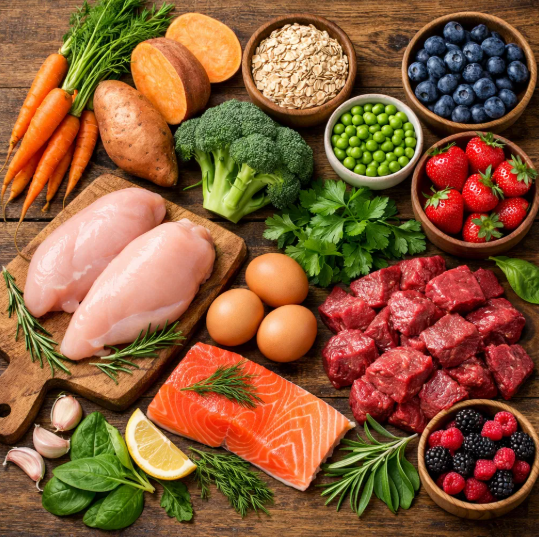 Ingredientes naturales y frescos